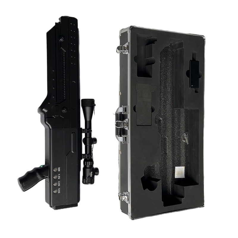  石河子乡手持便携式枪型低空防御反制四通道A型